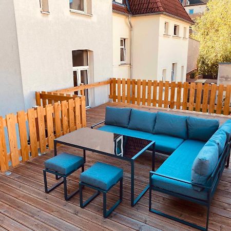 Grosser Terrassentraum In Klein Venedig Leipzig Buitenkant foto